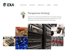 Tablet Screenshot of exa.com.cy