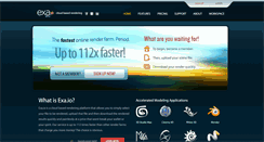 Desktop Screenshot of exa.io