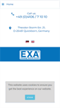 Mobile Screenshot of exa.de