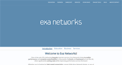 Desktop Screenshot of exa.net.uk